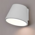 Aplique pared Frida LED blanco mate en escayola y metacrilato