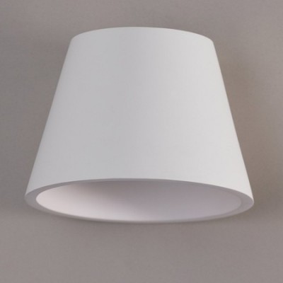 Aplique pared Frida LED blanco mate en escayola y metacrilato
