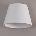 Aplique pared Frida LED blanco mate en escayola y metacrilato