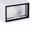 Aplique para exterior Ling LED metal blanco luz superior e inferior