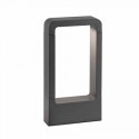 Lámpara exterior baliza gris Das LED gris oscuro