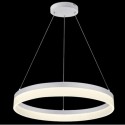 Led colgante circular en color blanco