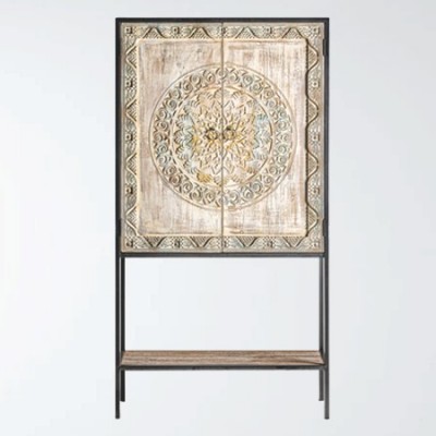 Alacena JAIPUR madera y forja