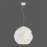 Lámpara colgante moderna Esfera con acabado en color blanco