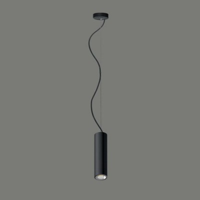 Lámpara de techo de LED colgante en color negro para comedor