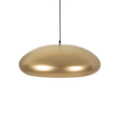 Lámpara de aluminio en color dorado y...