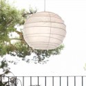 Lámpara colgante serie Pekín en blanco