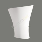 Aplique moderno Ondas de cristal en tono opal