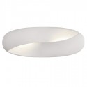 Aplique de pared Norma LED en blanco