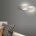 Aplique de pared Norma LED en blanco