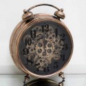 Reloj decorativo sobremesa en cobre mecanismo con movimiento