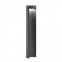 Lámpara baliza para exterior Chandra LED en gris oscuro