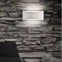 Aplique de pared Dana en color blanco mate moderno
