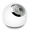 Lámpara de mesa LED Ball reloj despertador siete colores RGB