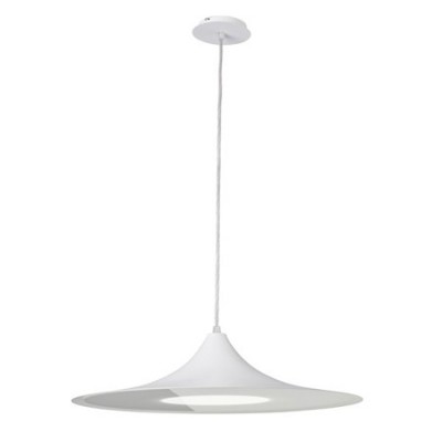 Lámpara colgante LED Bell Lux en color blanco