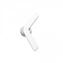 Aplique pared LED Boomerang en cromo y blanco