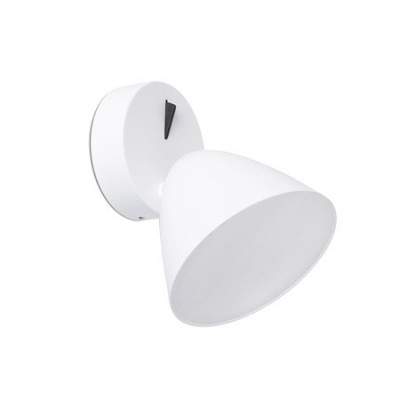 Aplique de pared diseño blanco 1 luz LED