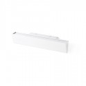 Aplique pared LED moderno Conik blanco en metal