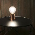Lámpara sobremesa moderna Ten metal cobre