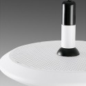 Lámpara colgante Planet LED metal blanco con difusor opal