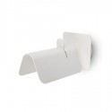 Aplique de pared Smile moderno blanco metal orientable