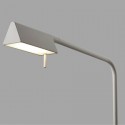 Lámpara mesa LED Academy regulable metal blanco